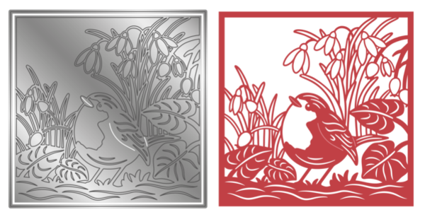 Crafter's Companion Tis the Season Robin Redbreast Die (TTS-MD-ROBRED)