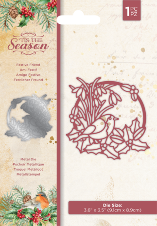 Crafter's Companion Tis the Season Festive Friend Die (TTS-MD-FESFRI)