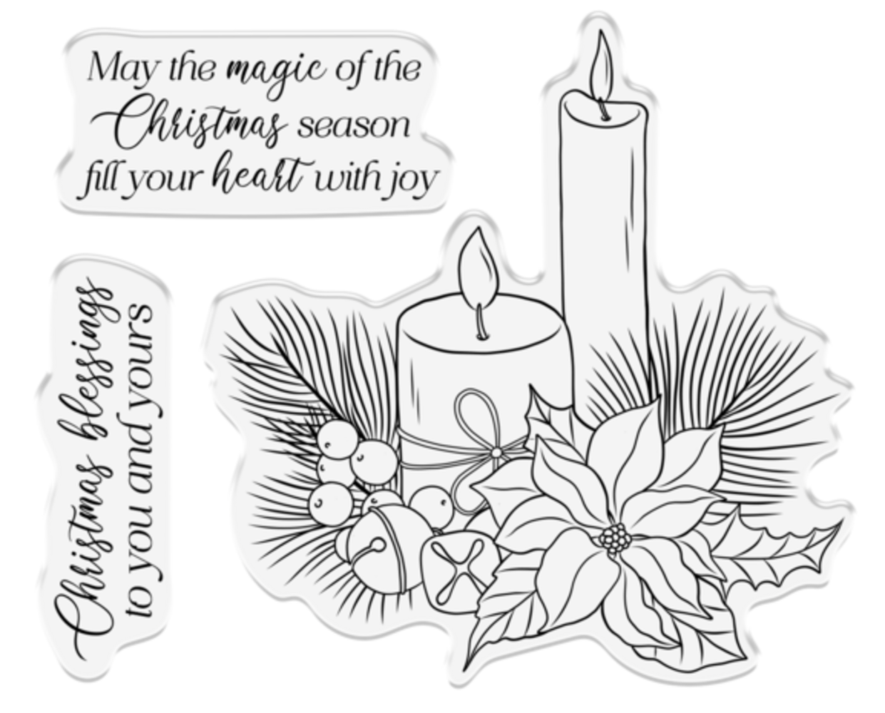 Crafter's Companion Tis the Season Stamp & Die Christmas Blessings (TTS-STD-CBLESS) Crafter's Companion Tis the Season Stamp & Die Christmas Blessings (TTS-STD-CBLESS)