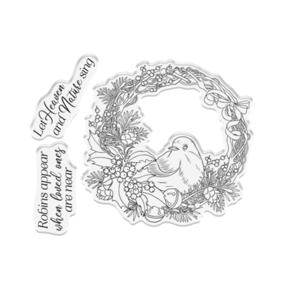 Crafter's Companion Tis the Season Stamp & Die Heaven and Nature Sing (TTS-STD-HANS)