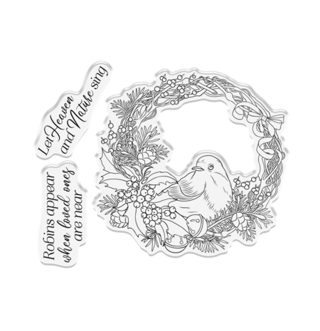 Crafter's Companion Tis the Season Stamp & Die Heaven and Nature Sing (TTS-STD-HANS)