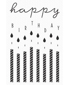 My Favorite Things Happy Birthday Candles Clear Stamps (CS-708)