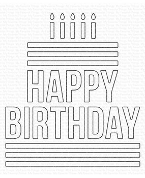My Favorite Things Die-namics Happy Birthday Centerpieces (MFT-2351) My Favorite Things Die-namics Happy Birthday Centerpieces (MFT-2351)