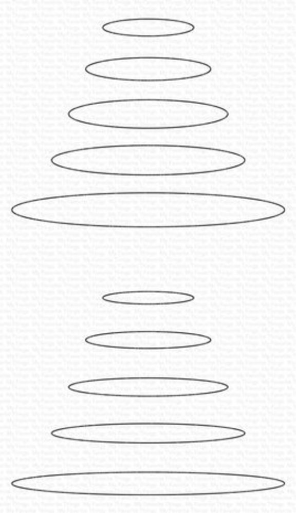 My Favorite Things Die-namics Oval Shadows (MFT-2353) My Favorite Things Die-namics Oval Shadows (MFT-2353)
