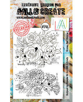 AALL and Create Clear Stamp Set A6 Dreams That Blossom (AALL-TP-746)*