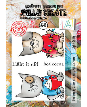 AALL and Create Clear Stamp Set A7 Light It Up (AALL-TP-740)