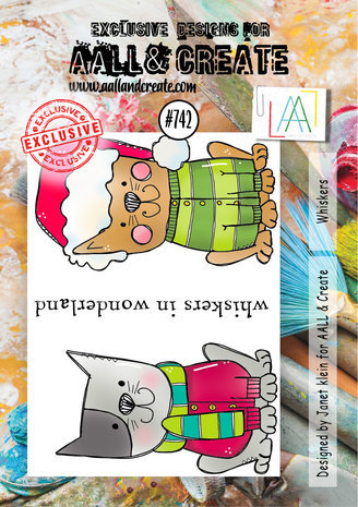 AALL and Create Clear Stamp Set A7 Whiskers (AALL-TP-742) AALL and Create Clear Stamp Set A7 Whiskers (AALL-TP-742)
