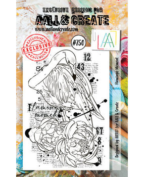 AALL and Create Clear Stamp Set A7 Flamingo Moment (AALL-TP-750)*