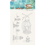 Studio Light Let It Snow Clear Stamps Cozy Lanterns (SL-LIS-STAMP266)