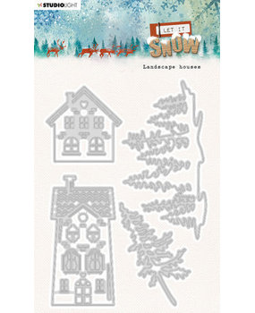 Studio Light Let It Snow Snijmal Landscape Houses (SL-LIS-CD374) Studio Light Let It Snow Snijmal Landscape Houses (SL-LIS-CD374)
