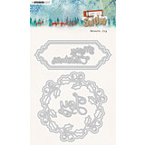 Studio Light Let It Snow Snijmal Wreath Joy (SL-LIS-CD376)