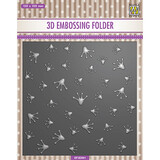 Nellie Snellen Frog Footprints 3D Embossing Folder (EF3D061)