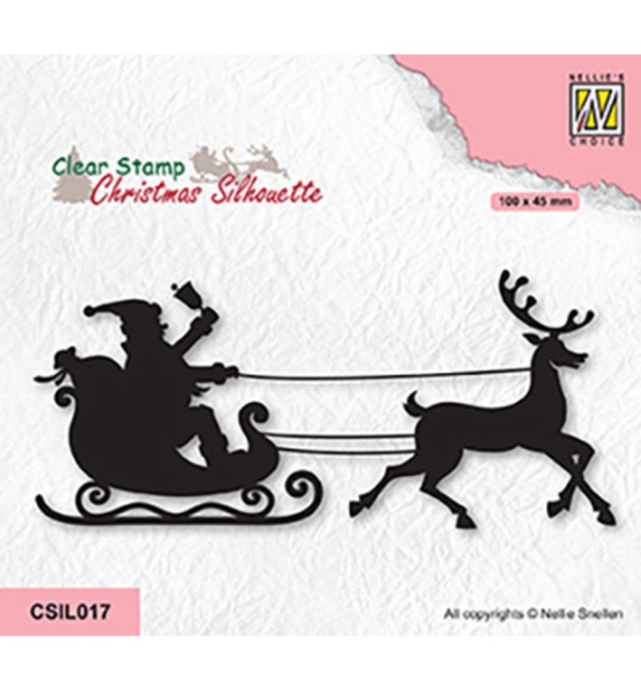 Nellie Snellen Clear Stamp Ho Ho Santaclaus (CSIL017) Nellie Snellen Clear Stamp Ho Ho Santaclaus (CSIL017)