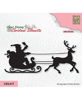 Nellie Snellen Clear Stamp Ho Ho Santaclaus (CSIL017) Nellie Snellen Clear Stamp Ho Ho Santaclaus (CSIL017)