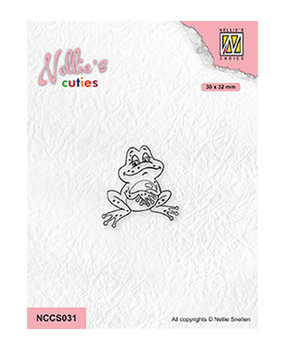 Nellie Snellen Clear Stamp Frog 1 (NCCS031)* Nellie Snellen Clear Stamp Frog 1 (NCCS031)*