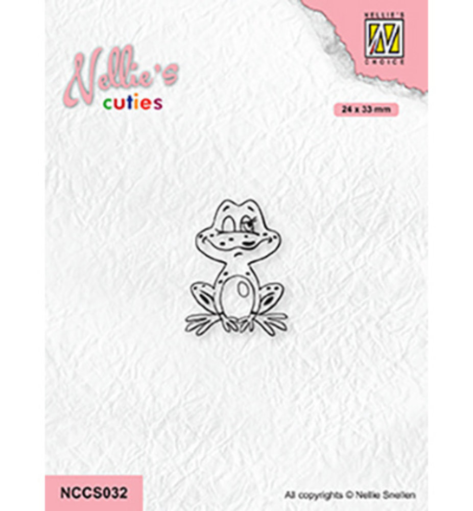 Nellie Snellen Clear Stamp Frog 2 (NCCS032)