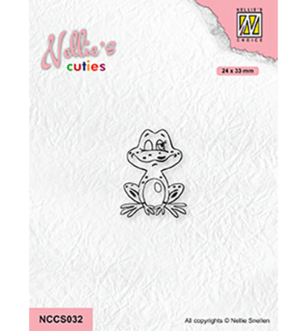 Nellie Snellen Clear Stamp Frog 2 (NCCS032)