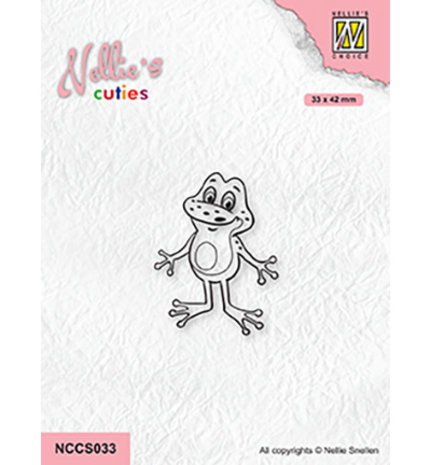 Nellie Snellen Clear Stamp Frog 3 (NCCS033)