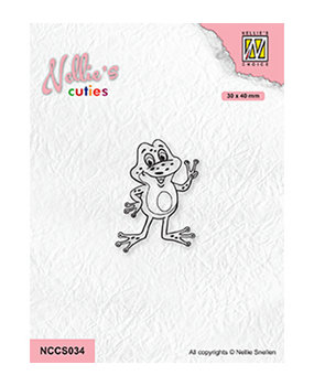 Nellie Snellen Clear Stamp Frog 4 (NCCS034)* Nellie Snellen Clear Stamp Frog 4 (NCCS034)*