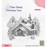 Nellie Snellen Clear Stamp Snowy Winter Scene (CT047)