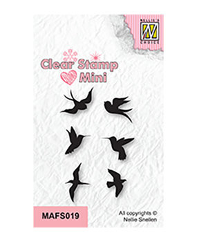 Nellie Snellen Clear Stamp Birds 2 (MAFS019) Nellie Snellen Clear Stamp Birds 2 (MAFS019)