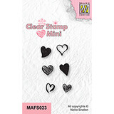Nellie Snellen Clear Stamp Hearts 2 (MAFS023)