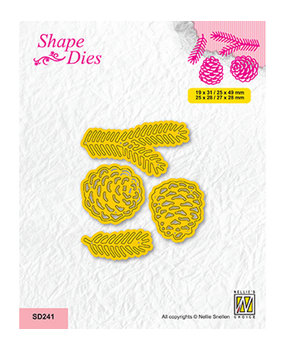 Nellie Snellen Snijmal Pine Cones (SD241)*