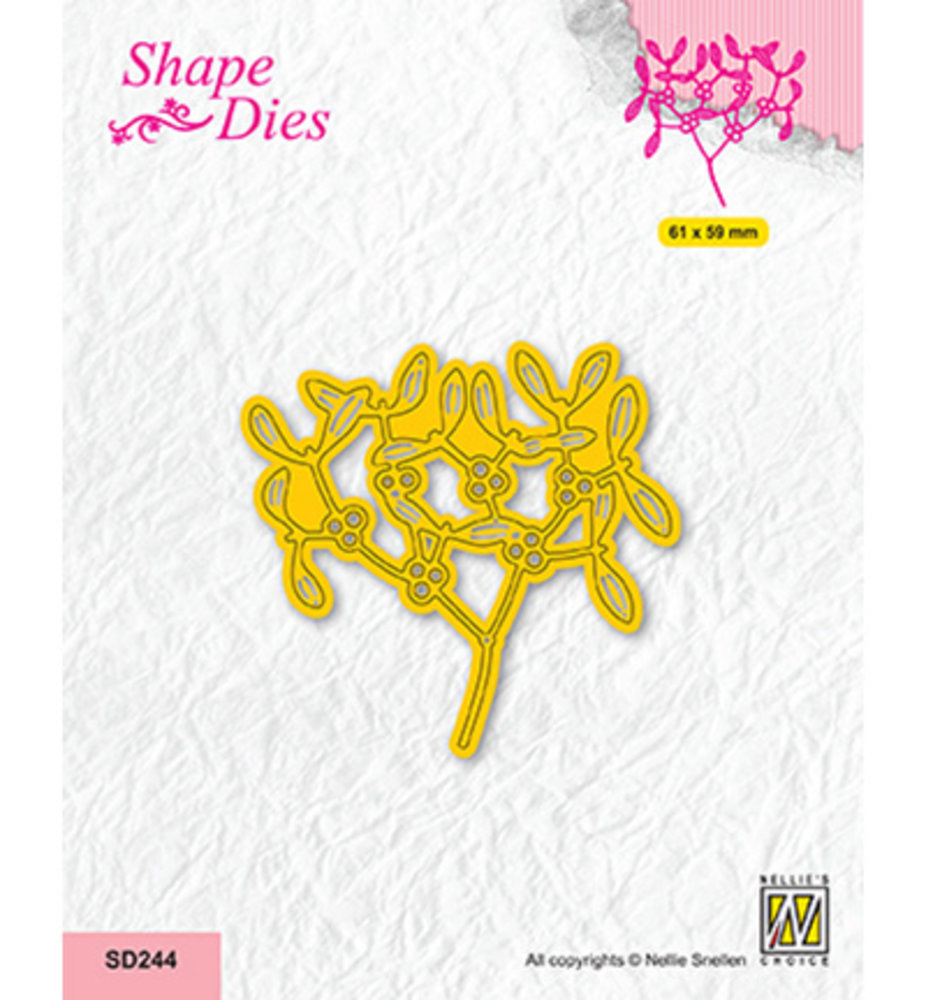 Nellie Snellen Snijmal Mistletoe (SD244)