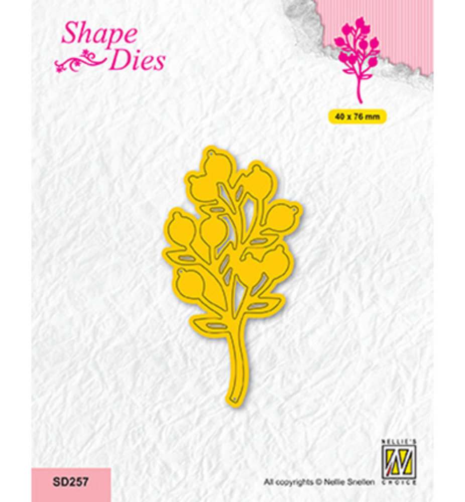 Nellie Snellen Snijmal Branch with Fruits (SD257)