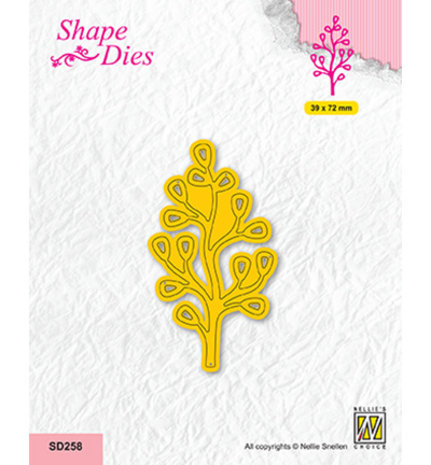 Nellie Snellen Snijmal Branch with Leaves (SD258)