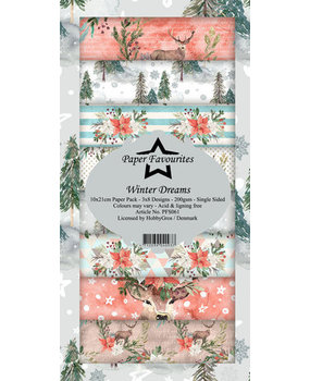 Paper Favourites Winter Dreams Slimline Paper Pack (PFS061)