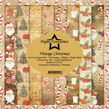 Paper Favourites Vintage Christmas 6x6 Inch Paper Pack (PF216)