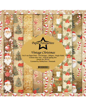 Paper Favourites Vintage Christmas 6x6 Inch Paper Pack (PF216) Paper Favourites Vintage Christmas 6x6 Inch Paper Pack (PF216)
