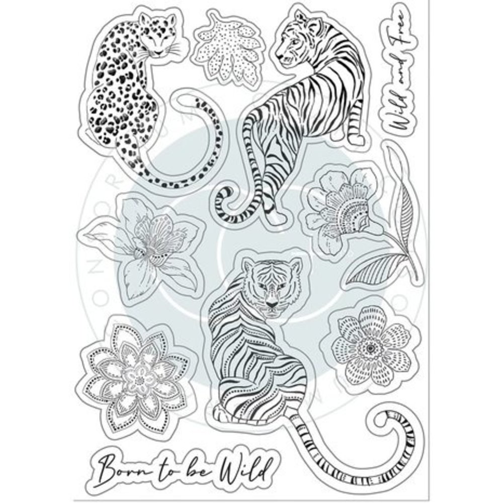 Craft Consortium Enchanted Jungle Clear Stamps (CCSTMP080) Craft Consortium Enchanted Jungle Clear Stamps (CCSTMP080)