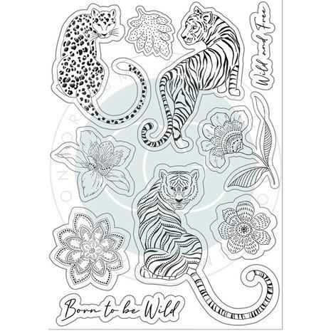 Craft Consortium Enchanted Jungle Clear Stamps (CCSTMP080) Craft Consortium Enchanted Jungle Clear Stamps (CCSTMP080)
