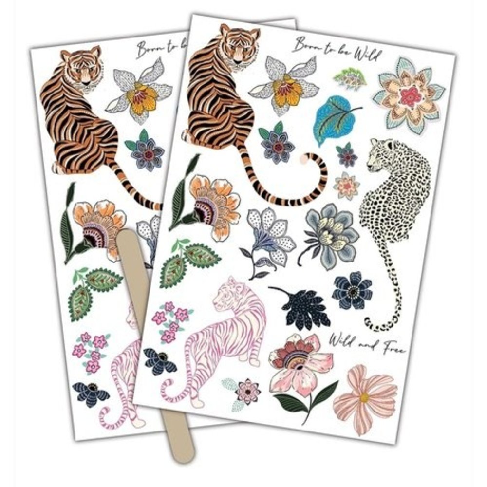 Craft Consortium Enchanted Jungle Rub-on Transfers (CCRUBT003)