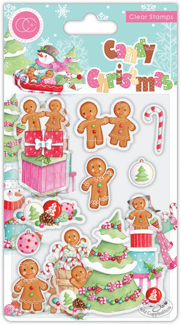 Craft Consortium Candy Christmas Clear Stamps Decorate (CCSTMP081) Craft Consortium Candy Christmas Clear Stamps Decorate (CCSTMP081)