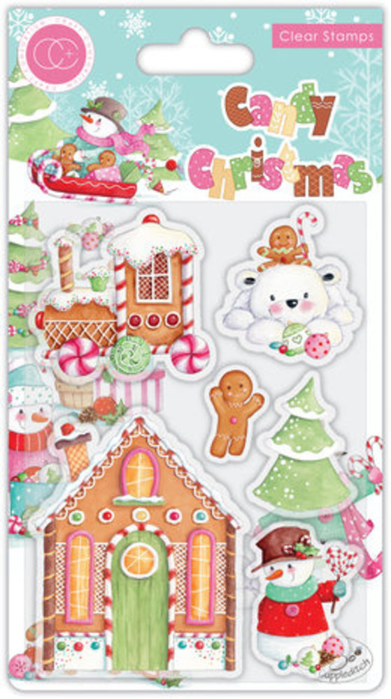 Craft Consortium Candy Christmas Clear Stamps Candy (CCSTMP082) Craft Consortium Candy Christmas Clear Stamps Candy (CCSTMP082)