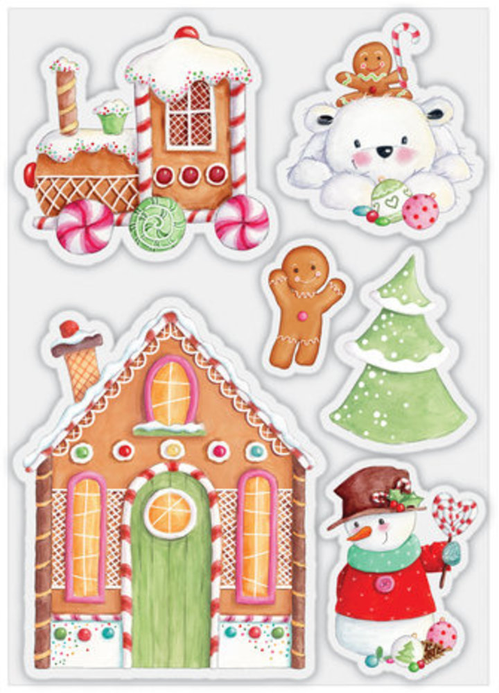 Craft Consortium Candy Christmas Clear Stamps Candy (CCSTMP082) Craft Consortium Candy Christmas Clear Stamps Candy (CCSTMP082)