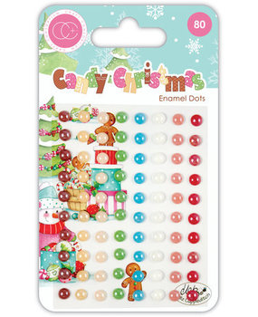 Craft Consortium Candy Christmas Enamel Dots (CCADOT025) Craft Consortium Candy Christmas Enamel Dots (CCADOT025)