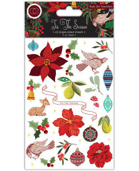 Craft Consortium Tis the Season Rub-on Transfers (CCRUBT004)*
