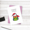Crafter's Companion Punny Christmas Clear Stamp It’s Penguinning (CC-STP-ITPE) Crafter's Companion Punny Christmas Clear Stamp It’s Penguinning (CC-STP-ITPE)