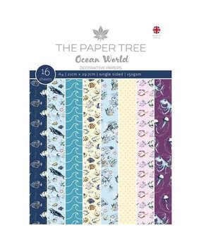 The Paper Tree Ocean World Decorative Papers (PTC1209) The Paper Tree Ocean World Decorative Papers (PTC1209)