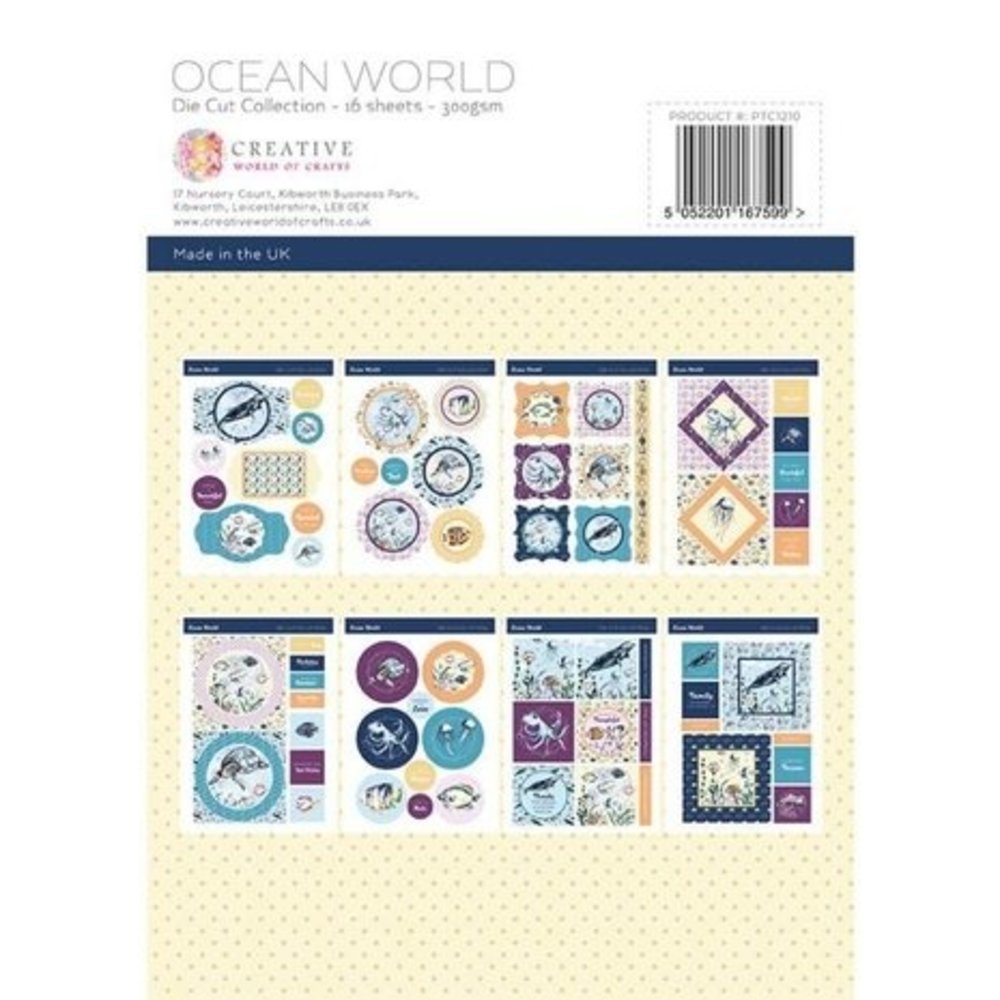 The Paper Tree Ocean World Die Cut Collection (PTC1210) The Paper Tree Ocean World Die Cut Collection (PTC1210)