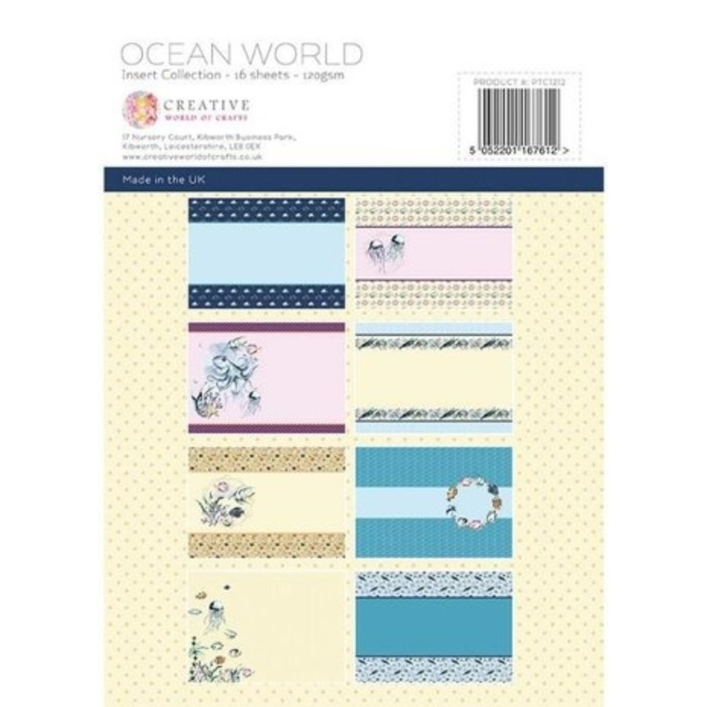 The Paper Tree Ocean World Insert Collection (PTC1212) The Paper Tree Ocean World Insert Collection (PTC1212)
