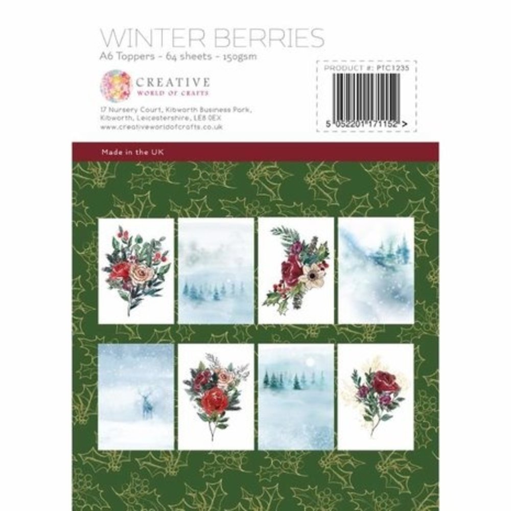 The Paper Tree Winter Berries Toppes Collection (PTC1235) The Paper Tree Winter Berries Toppes Collection (PTC1235)