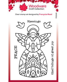 Woodware Angel Blessings Clear Stamps (FRS948) Woodware Angel Blessings Clear Stamps (FRS948)