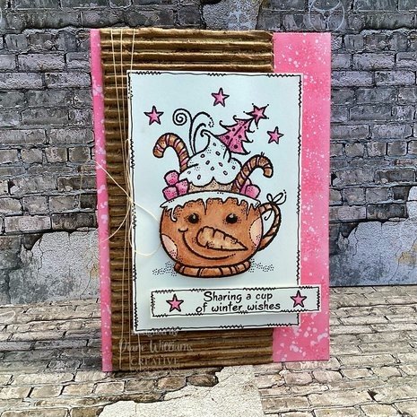 Woodware Frosty Cup Clear Stamps (FRS949) Woodware Frosty Cup Clear Stamps (FRS949)