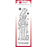 Woodware Tall Snowman Clear Stamps (FRS422)