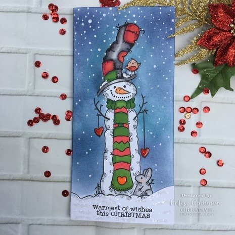 Woodware Tall Snowman Clear Stamps (FRS422) Woodware Tall Snowman Clear Stamps (FRS422)